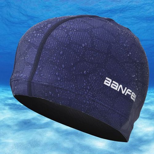 Chapeau De Natation En Tissu Imperméable Pour Hommes Et Femmes, Protection Des Oreilles, Cheveux Longs, Sport, Piscine, Requin, Haute Élasticité, Flexible, Durable