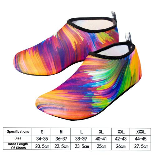 Chaussures Plates Antidérapantes D'été, Pieds Nus, Pour Femmes Et Hommes, Séchage Rapide, Natation, Plongée, Piscine, Bord De Mer, Chaussettes De Plage