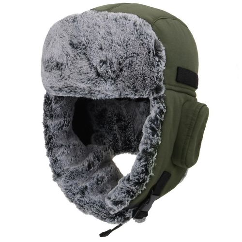 Chapeau De Trappeur Épais Et Chaud Pour Hommes Et Femmes, Casquette D'hiver Russe Épaisse Doublée De Peluche, Imperméable, Pour La Chasse Et Le Ski, Nouvelle Collection