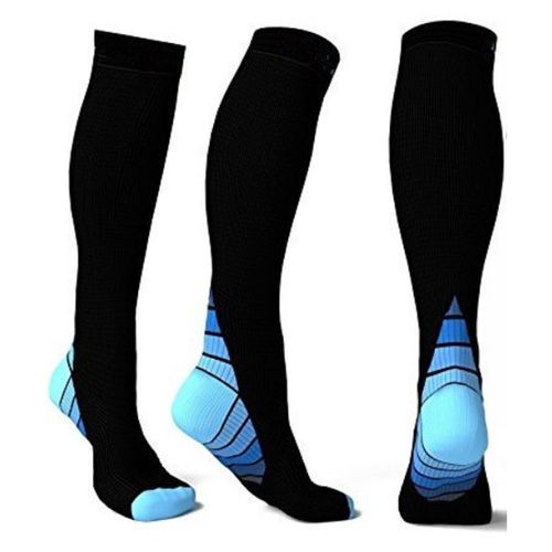Chaussettes De Compression À Varices Pour Hommes, Chaussettes De Course, De Sport, De Voyage, Pour Infirmières