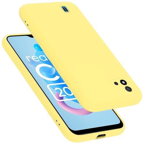 Cadorabo Housse Compatible Avec En Liquid Yellow - Étui De Protection En Silicone Tpu Flexible