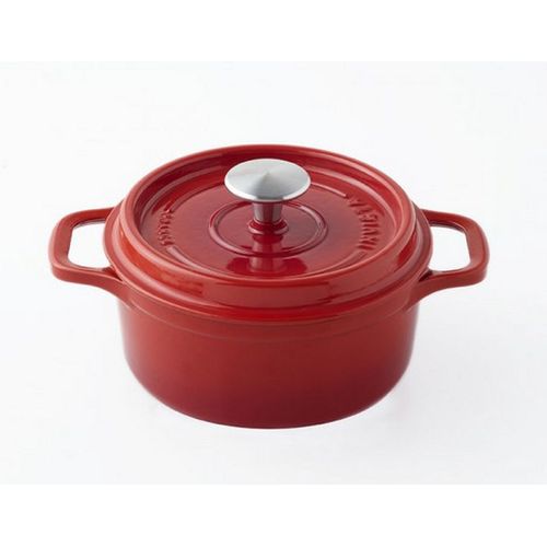 Invicta - Cocotte Ronde En Fonte Émaillée 32cm Rubis - Puv402320