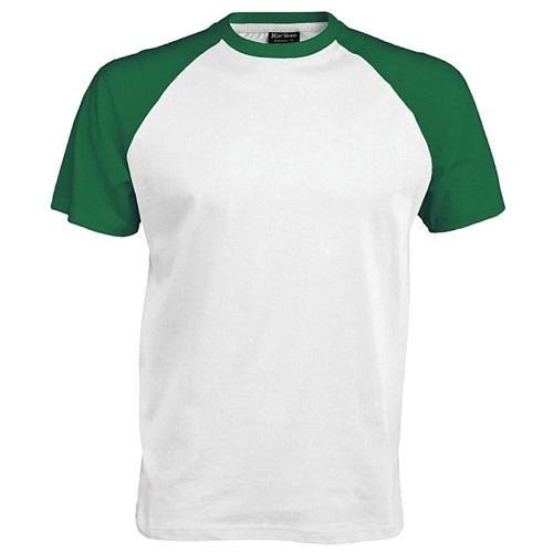 T-Shirt De Baseball À Manches Courtes Kariban Pour Homme