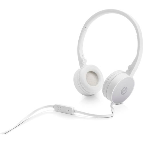 HP H2800 - Écouteurs avec micro - sur-oreille - filaire - jack 3,5mm - argent de brochet - pour Pavilion 24, 27, 570, 590, 595, TP01