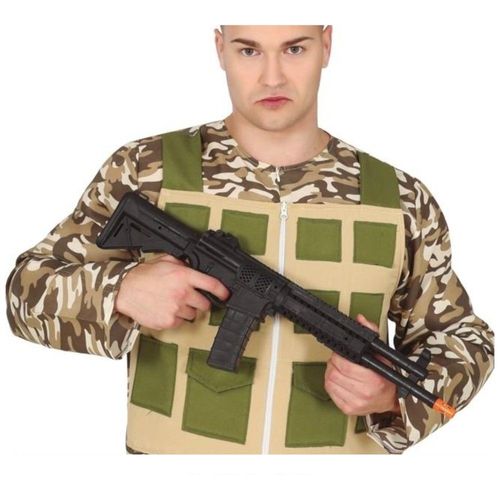 Fusil D'assaut Plastique Commando 59cm Noir