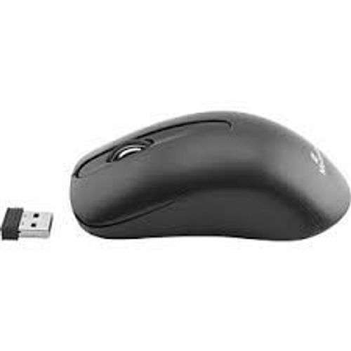MediaRange MROS209 - Souris - optique - 3 boutons - sans fil - 2.4 GHz - récepteur sans fil USB - noir