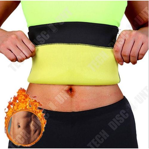 Td Ceinture Abdominale M Noir Ceinture Sudation Perte Poids Sudation Ajustable Tailles Hommes Et Femmes Absolute Ceinture Abdominale