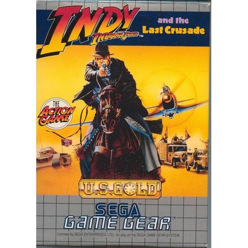 Indiana Jones Et La Derniere Croisade (Version Euro) Game Gear