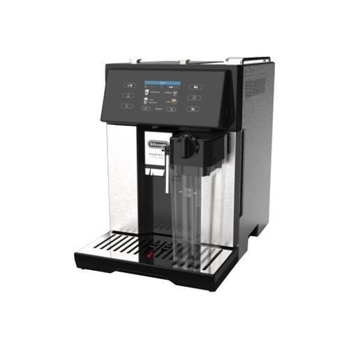 De'Longhi Perfecta Deluxe ESAM 460.80.MB - Machine à café automatique avec buse vapeur "Cappuccino" - 15 bar - noir inox