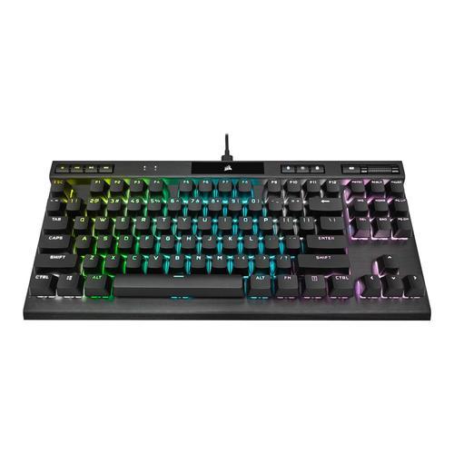 CORSAIR CHAMPION Series K70 RGB TKL - Clavier - backlit - USB - Français - commutateur : CORSAIR OPX RGB - noir