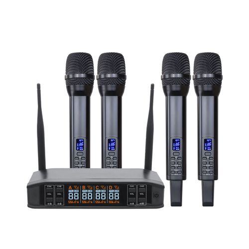 Système de microphone sans fil (un pour quatre)