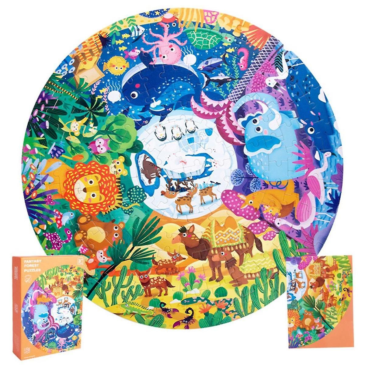 360 Degree Jigsaw Puzzle Spinner -20.9in Round Puzzle Holder...