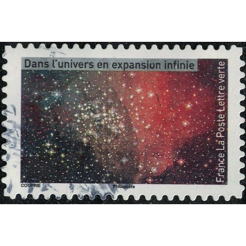 France 2021 Oblitéré Used Tutoyer Les Étoiles Dans L'univers En Expansion Infinie Su