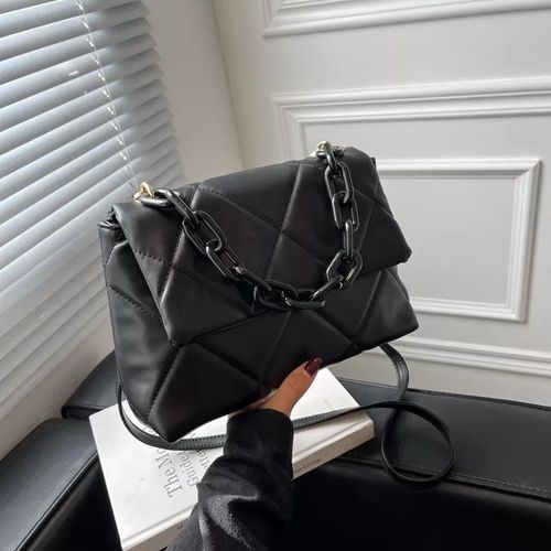 Sacs à bandoulière en cuir PU souple pour femmes,sac à rabat en fil de broderie,sacs à main de marque de luxe,sac à main tendance JOinitiated,2023