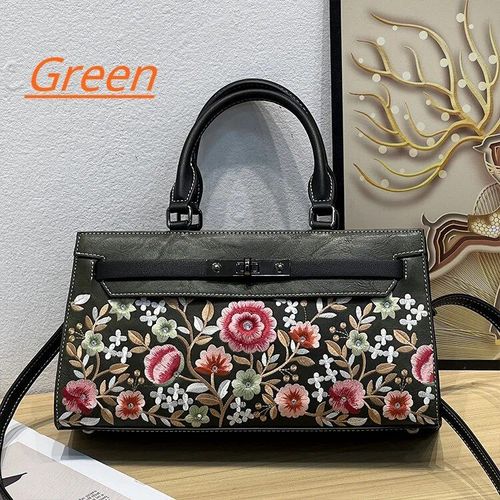MOTAORA-Sacs en cuir vintage brodés pour femmes,sac initié exquis,jumelé avec Cheongsam,sacs à main de style chinois,2024