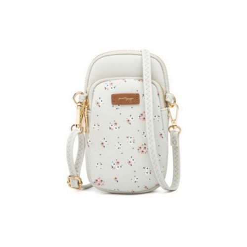 Sac De Téléphone Crossbody, Sac À Bandoulière, Sac À Main, Sac À Main Gris Clair