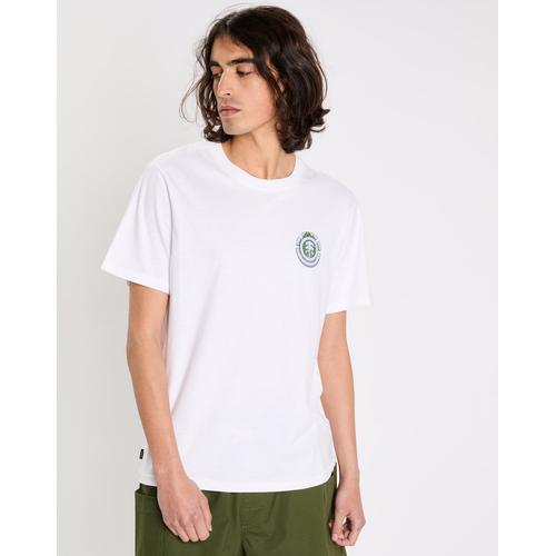 T-Shirt 100% Coton Bio Regular Fit Aconca Icon Blanc