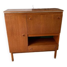 Secrtaire Scandinave Vintage Marron