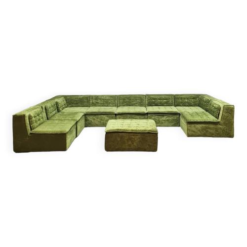 Canap Modulable Vintage Lounge Esprit Vert Vert