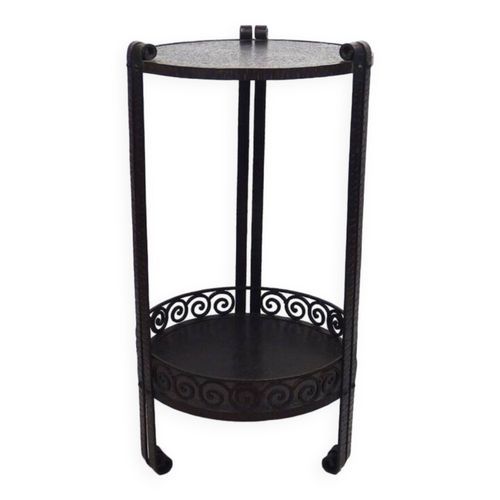 Guridon Art Dco En Fer Forg Annes 19251930 Noir