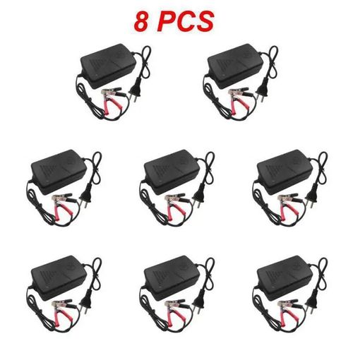 Chargeur De Batterie Au Plomb Scellé Aste Intelligent,Chargeur De Batterie Universel Portable,Accessoires De Voiture 12v,1-8 Pièces - Type Style A 8pcs