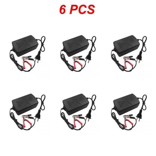 Chargeur De Batterie Au Plomb Scellé Aste Intelligent,Chargeur De Batterie Universel Portable,Accessoires De Voiture 12v,1-8 Pièces - Type Style A 6pcs