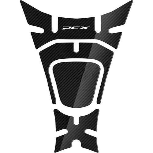 Petit - Autocollant De Protection De Réservoir De Carburant Pour Moto Et Scooter, Autocollant En Fiber De Carbone Pour Pcx125 Pcx150 Pcx125 150 18-19, Accessoires Protecteur De Réservoir(Petit)
