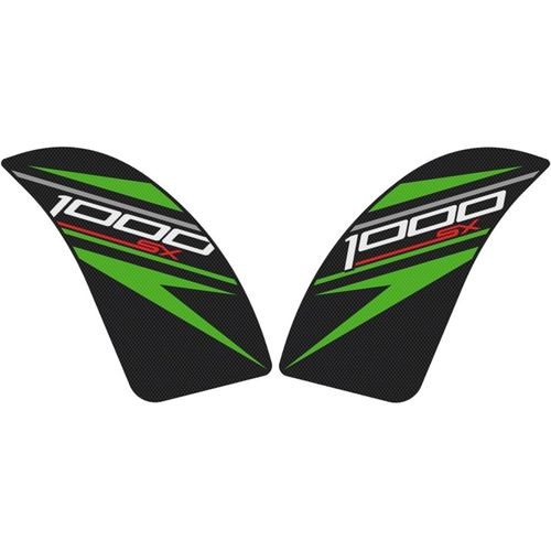Petit - One Color - Autocollant De Tampon De Réservoir De Moto, Autocollant De Protection Antidérapant De Traction Latérale, Accessoires De Décoration Pour Kawasaki Z1000sx 2011 ¿ 2022 Protecteur De Réservoir(Petit)