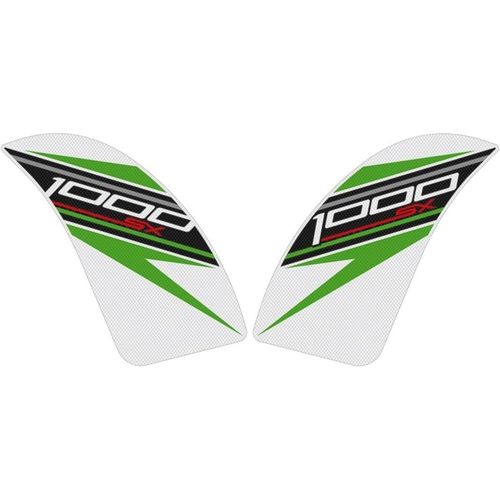Xs - One Color - Autocollant De Tampon De Réservoir De Moto, Autocollant De Protection Antidérapant De Traction Latérale, Accessoires De Décoration Pour Kawasaki Z1000sx 2011 \U2013 2022 Protecteur De Réservoir(Xs)