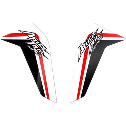 X-14 - Autocollants Antidérapants Pour Protection De Réservoir De Carburant, Kit D'accessoires De Rénovation Pour Crf1000l Africa Twin 2016 \U2013 2019 2018 2017 Protecteur De Réservoir(X-14)