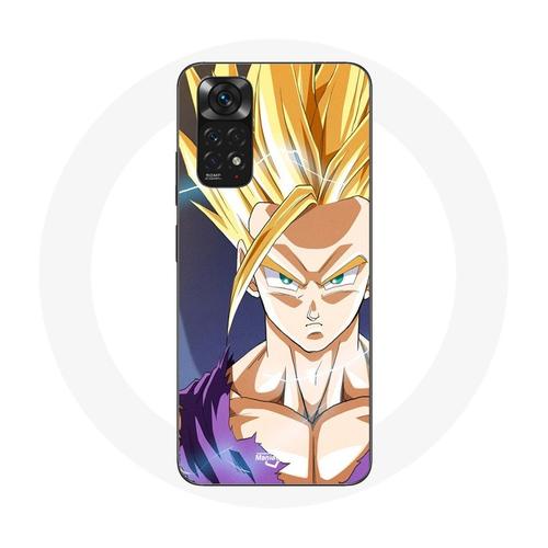 Coque Pour Xiaomi Redmi Note 11 4g Manga Dragon Ball Sangoku Jaune