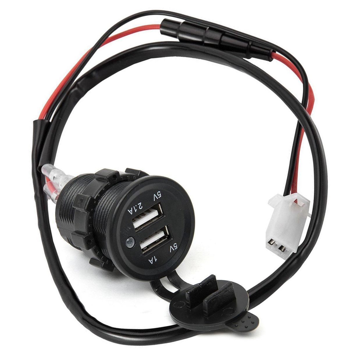 3x 12v Double Prise Allume-Cigare Usb Diviseur Chargeur Adap... - 4