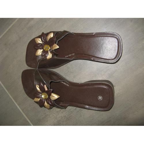 Mules Tex 38 Marron