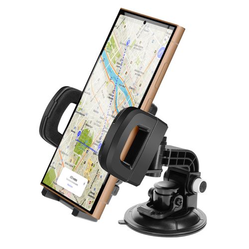 Support Voiture Pour Téléphone Vue Parfaite Avec Articulation Rotative Noir