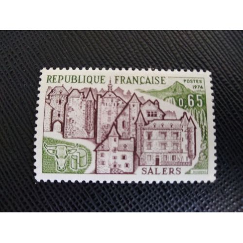 Timbre France Yt 1793 Publicité Touristique Salers 1974 ( 080506 )