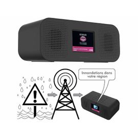 Radio stéréo DAB+ et FM avec fonctions EWF et bluetooth