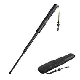 Bâton De Sécurité Randonnée Télescopique Rétractable D'auto-Protection Outil Extérieur 55cm
