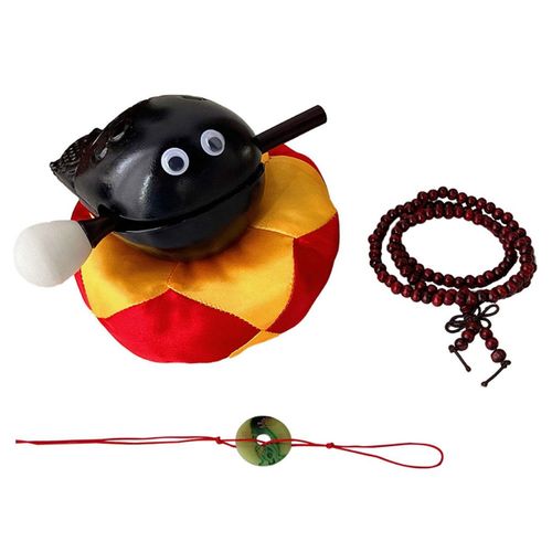 Méditation Guérit Les Instruments De Percussion Sculptés Coassement Musicale Son Grenouille Ton Bloc