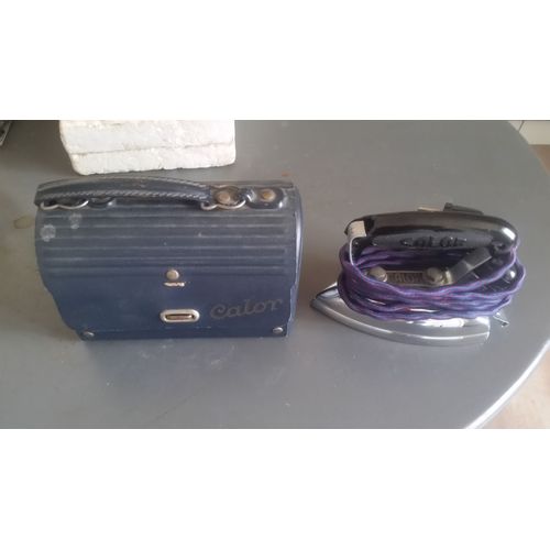 Fer A Repasser Calor Voyage Vintage Ancien