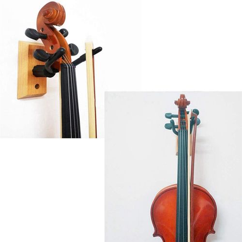 Support Mural Pour Violon 4 Pièces, De Violon, Crochet Suspension Ukulélé Alto Peut Accrocher Un Arc Homeandstudio