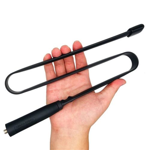 Talkie-Walkie Antenne Pliable SMA- Double Bande pour Accessoires Radio UV5R 136-174 400-520(MHz)33cm