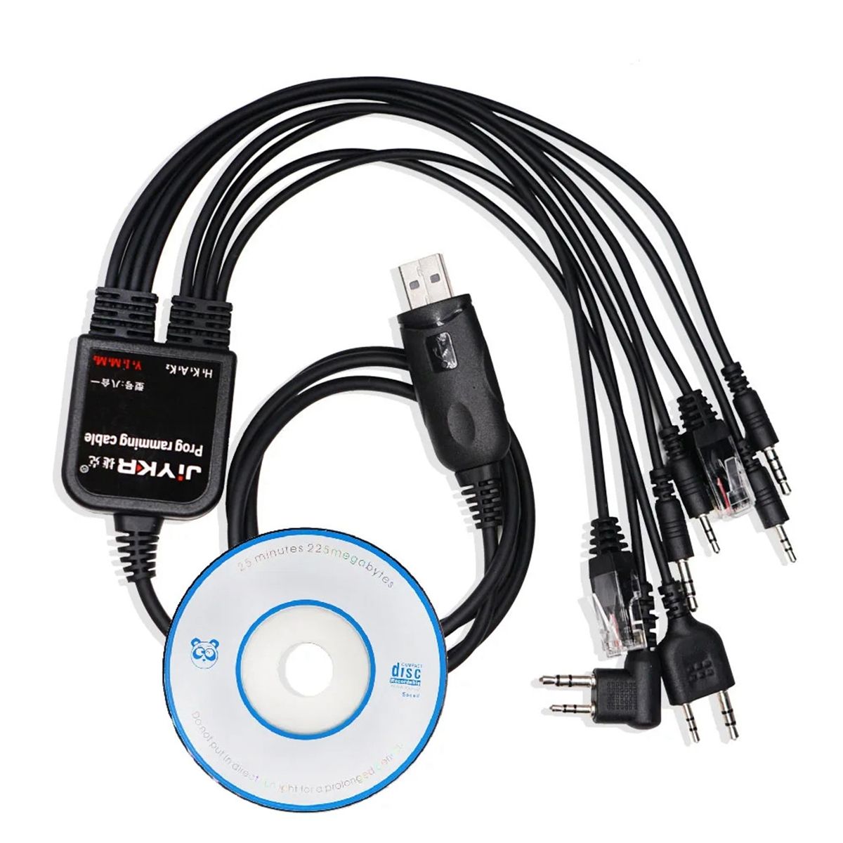 Cble de Programmation USB 8 en 1 pour AXU4100 Icom Talkie W... - 3