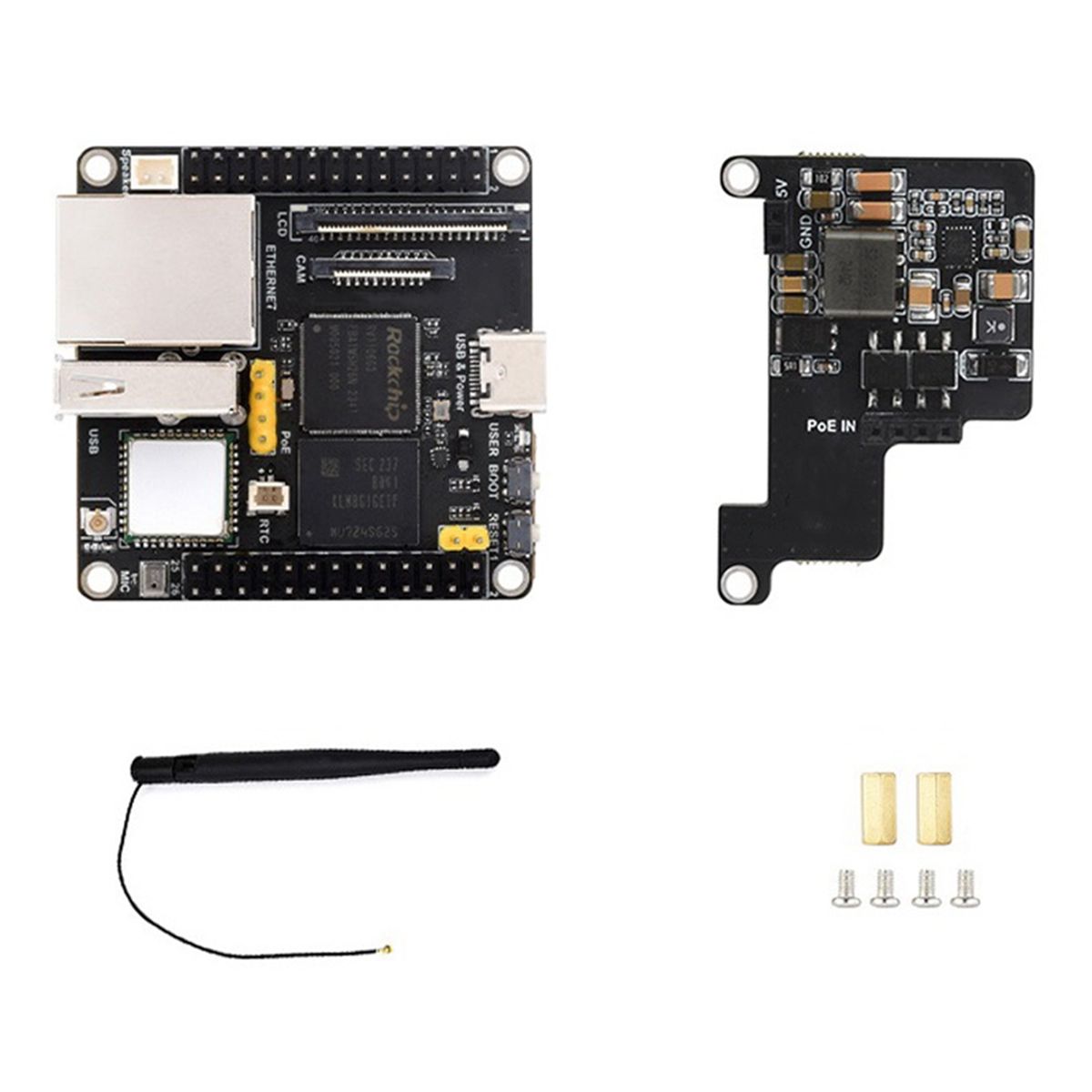 Carte de Dveloppement Linux RV1106 Module WIFI Intgr avec...