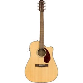 Fender Cd-140sce Dreadnought - Touche Noyer - Naturelle (+ Étui)