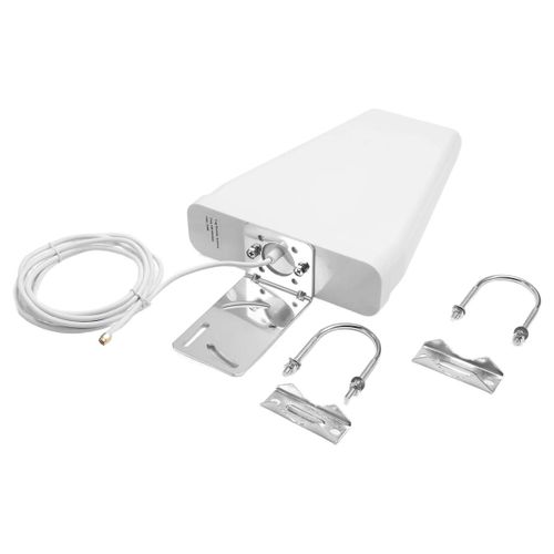 Antenne Périodique Journal Pleine Bande 5G 12dBi 698-4900 MHz Directionnelle Extérieure Amplificateur de Signal Réseau SMA