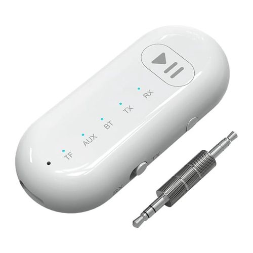 Récepteur Bluetooth 5.3 pour Voiture, Émetteur-Récepteur avec Affichage LED, Audio PC Ancien Haut-Parleur/Téléphone
