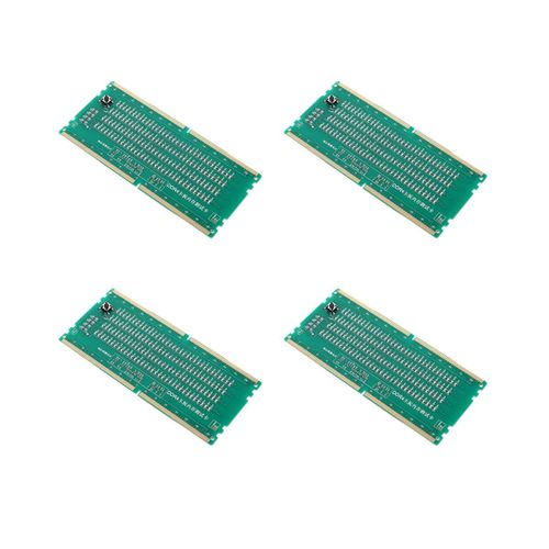 4X Testeur DDR4 RAM de Mémoire Carte Mère Bureau D'Analyseur Réparation