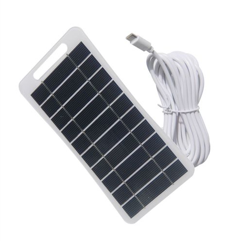 Mini Panneau Solaire 5v 2w, Chargeur Usb, Panneaux Solaires De Type Micro, Portable Pour L'éclairage Domestique Du Téléphone