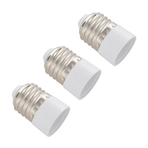3X Adaptateur de Douille E14 Vers E27 pour Lampe LED