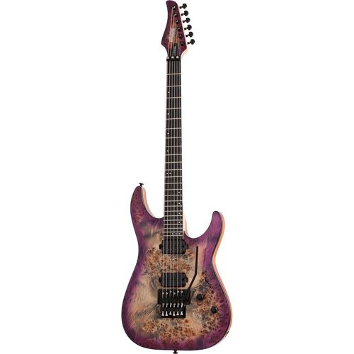 Schecter C-6 Fr Pro Aurora Burst Guitare Électrique
